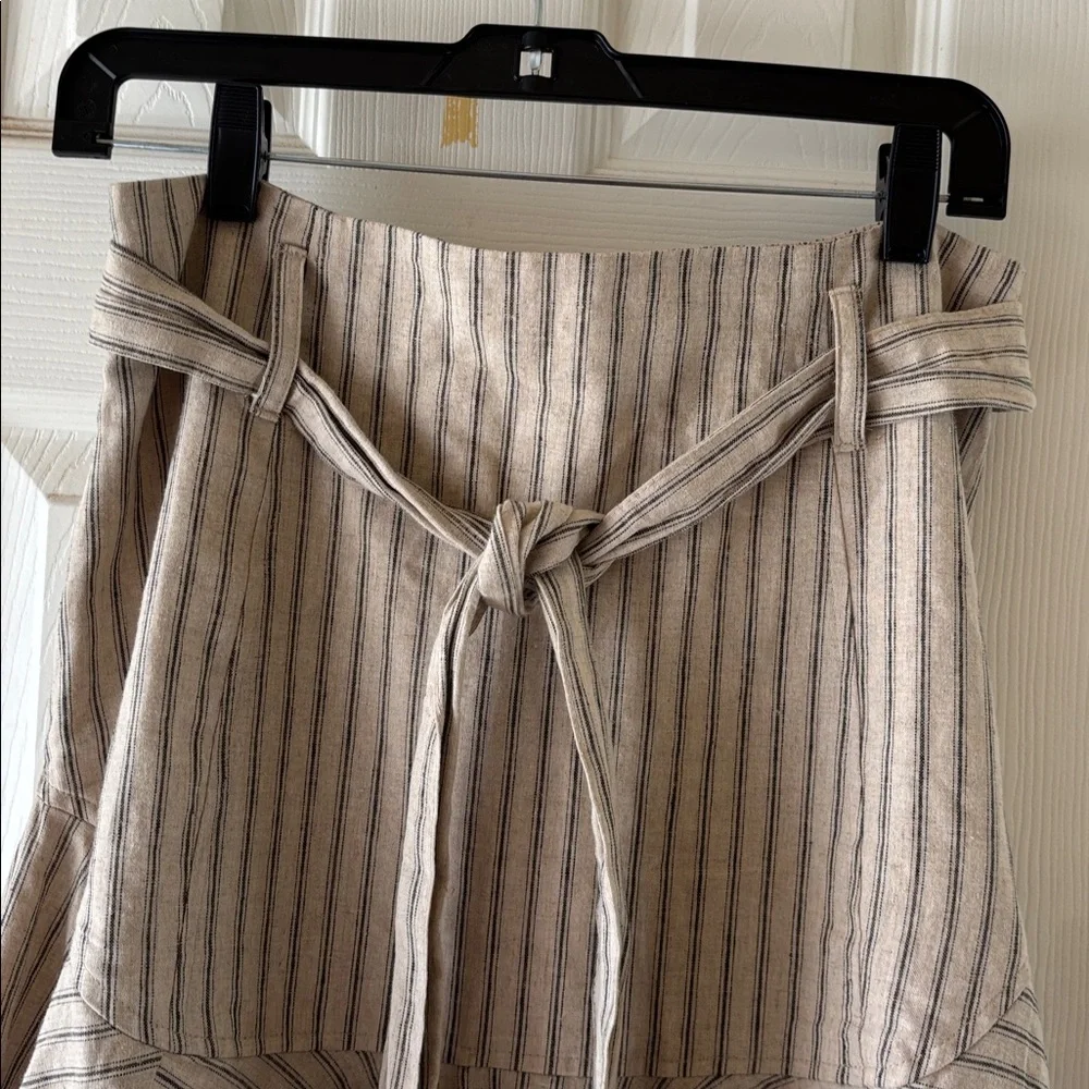 Never A Wallflower prairie midi August strip 100% cotton skirt. NWOT - Picture 4 of 7